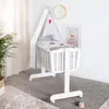 roba Komplettwiegenset 'Adam & Eule' (40x90cm), weiß, mit Produktbild-Vorschau 2