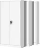 A white metal cabinet with a lock and key is shown in front of other similar cabinets. Náhled obrázku produktu