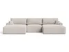GrainGold Ecksofa U-Form Serene - Ecksofa mit Produktbild-Vorschau 5