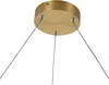 Lampa wisząca LED Midway złota 35W Ciepła biel 3850lm metal Podgląd zdjęcia produktu 11