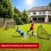 KM-Fit Futbalové bránky 2 ks 120 x 90 cm, skladacie Náhľad obrázku produktu 4