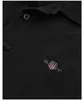 Polo Gant in cotone regular fit nero Anteprima dell’immagine prodotto 5