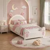 INONEFT Cartoon-Kinderbett 90 x 200 cm, Polsterbett mit Produktbild-Vorschau 3