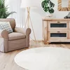 Tappeto in Pelliccia sintetica Interiyou Fargo Cream, Anteprima dell’immagine prodotto 2