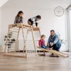 Een houten klimtoestel met een kwalitatieve veiligheidsmat, Productafbeelding-voorbeeld 4