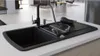 vidaXL Granit Évier double noir Voir les images du produit 8