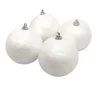 Weihnachtskugel mit Glitzer Ø8cm 16 Stück weiß Produktbild-Vorschau 3
