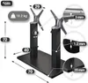 MADRID | Bistro Doppel Tischgestell | Schwarz | Höhe: 72 cm Produktbild-Vorschau 2