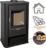 Sporák na drevo Balkan Energy Bianca 8,5 kW Náhľad obrázku produktu 4