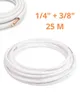 Kältemittelleitung 1/4" + 3/8" 25 m Kupferrohr Produktbild-Vorschau 4