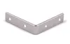 Winkel aus Edelstahl, 46 x 13mm, poliert & rostfrei Produktbild-Vorschau 2