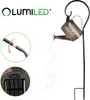 LUMILED Solar Gießkanne mit Lichterkette Wasserfall, Kupfer Produktbild-Vorschau 6