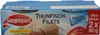 A product package for canned tuna fillets. Anteprima dell’immagine prodotto