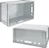 Seitenansicht und Bodenansicht  E3 Box grau Produktbild-Vorschau