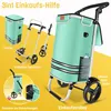 KESSER® Einkaufstrolley klappbar mit 56L Kapazität und Produktbild-Vorschau 10