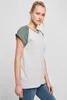 Urban Classics T-Shirt Damen Ladies Contrast Raglan Tee Produktbild-Vorschau 7