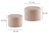 Zeller Set de 2 paniers nature Panier de rangement Panier Voir les images du produit 5
