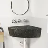 vidaXL Umywalka szara (38-45) x (38-45) x 12 cm kamień Podgląd zdjęcia produktu 2