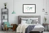 MuchoWow® MuchoWow® Gerahmtes Poster Weltkarte - Pastell - Produktbild-Vorschau 7