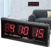 Veľké moderné LED digitálne nástenné hodiny Dátum Teplota Náhľad obrázku produktu 6