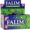 A display box of Falim sugar-free mint-flavored chewing gum. Produktbild-Vorschau