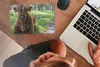 MuchoWow® Mauspad Mousepad Schottischer Highlander - Kröte Produktbild-Vorschau 3