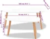 vidaXL 2-tlg. Couchtisch-Set Massivholz Kiefer Weiß Produktbild-Vorschau 7
