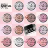 A collage of different shades of Victoria Vynn salon build gel UV/LED nail products, with some nail swatches shown for each shade. Náhled obrázku produktu