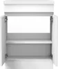 Badmöbel LORENZA Weiß 50 cm Waschtisch mit Unterschrank Produktbild-Vorschau 2