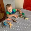 Figure di dinosauri 12 pezzi Anteprima dell’immagine prodotto 8