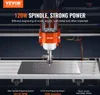 VEVOR CNC fréza, 120 W, gravírovací stroj, 3-osé řízení Náhled obrázku produktu 9