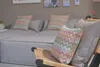 H.O.C.K. Maribel Outdoor Kissen mit Biese 50x50cm col. 1 Produktbild-Vorschau 3