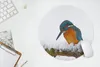 MuchoWow® Mauspad Mousepad Eisvogel - Schnee - Winter 40x40 Produktbild-Vorschau 5