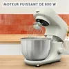 Moulinex QA1601, 4,8 l, Weiß, Grau, Drehregler, Mixen, 1,8 Produktbild-Vorschau 4