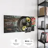 Magnettafel 100x50cm Pinnwand Whiteboard beschreibbar - Produktbild-Vorschau 4