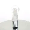 ENCHANT-708 Uni Sandale von Pleaser, Transparent Silber , Produktbild-Vorschau 2