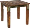FineBuy Esstisch quadratisch 80 cm Mango Massivholz – Produktbild-Vorschau 6