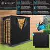 KESSER® Kaminholzregal Metall 188 x 70 x 185 cm Produktbild-Vorschau 2
