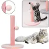 LEAN 20911 Grattoir pour chat 40 x 30 cm, poteau, rose Voir les images du produit 2