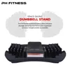 PH Fitness Set di manubri regolabili 24 kg rosa scuro - 2 Anteprima dell’immagine prodotto 4
