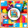 Mosaik Steckspiel Montessori 58 Teile für Kinder, Lernspiel Produktbild-Vorschau 8