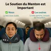 FLOWZOOM COMFY Coussin de voyage avec capuche, memory foam, Voir les images du produit 4