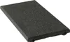 Fallschutzplatte / Gummimatte 500x250x40mm schwarz Produktbild-Vorschau 1