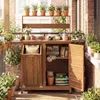 COSTWAY Tavolo da giardinaggio per esterni resistente alle Anteprima dell’immagine prodotto 9