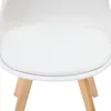 4 Chaises de Salle à Manger Blanche – Chaise Moderne avec Voir les images du produit 6