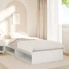 Tagesbett ohne Matratze Weiß 75x190 cm Massivholz Kiefer Produktbild-Vorschau 3