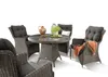 Destiny Sitzgruppe CASA LUNA 4 Sessel + Tisch Ø120x75cm Produktbild-Vorschau 3