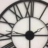 Vintage Nástenné Hodiny Čierne 70 Cm Náhľad obrázku produktu 10