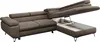 Ecksofa Sofa Braun, Wohnlandschaft L-Form mit Produktbild-Vorschau 8