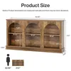 A diagram showing the dimensions of a console table. Voir les images du produit
